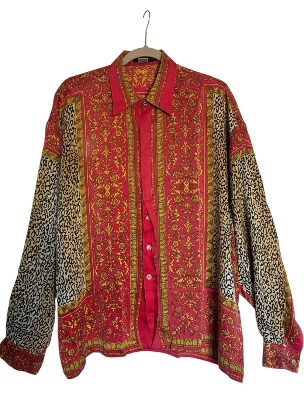 90’s Ceta Dolce 100% silk button up